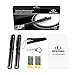 Flashlight Led Pen Pocket Light - [2 PACK] K KERNOWO Small EDC Tactical Penlight Waterproof with Clip Super Bright 240 High Lumens IPX6 for Camping, Automotive, Inspection (2AAA Batteries Included)