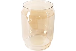 LVACODV Amber Lantern Globe Compatible with Coleman Northstar Lanterns 2000/2500 2000-043C – Soft, Warm Light | Heat Resistant Borosilicate Glass