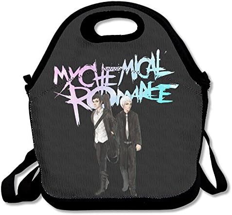 ScutLunb Lunch Bag My Chemical Romance Lunch Tote Lunch Box For Women Men Kids With Adjustable Strap