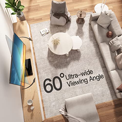 PERLESMITH Universal Swivel TV Stand Base, Table Top TV Stand for 37 to