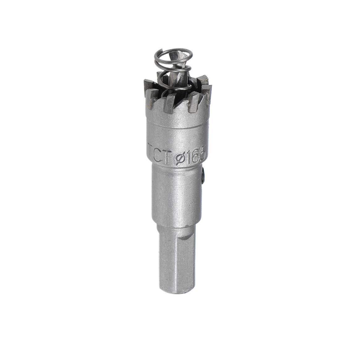 sourcing map 16.5mm Carbide Hole Cutter, Hole Saws for Stainless Steel Sheet Metal, High Density Carbide Tooth