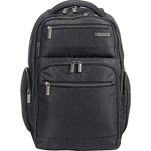 Samsonite Modern Utility Double Shot Laptop Backpack (Charcoal Heather)