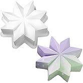 OMDBAGD Snowflake Silicone Cake Molds for Baking Christmas Silicone Cake Pan Tools,Birthday Mousse Cake Bakeware Diy Toast Bread Baking Tool Chocolate Mold Jelly Pudding Molds