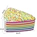 WATINC Jumbo 2pcs Squishies Coffee Cup&Rainbow Cake Slow Rising Squishies Sweet Scented Kid Toy Hand ,Stress Relief Toy Lovely?Toy Large(Cup&Pink ice Cream)