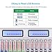 Tenergy TN438 16-Slot Smart Battery Charger for AA/AAA NiMH/NiCd LCD Display + 16 Premium AAA Rechargeable Batteries