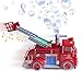 ArtCreativity Fire Truck Toy Bubble Machine for Kids, Bubble Blower Toy Truck for Toddlers with Lights, Siren Effects, Bubble Solution & Funnel, Kids Toys, Gift for Boys and Girls 5+