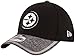 New Era NFL 2016 Training Camp Black and White 39THIRTY Stretch Fit Cap, Large/X-Large