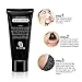 Black Mask - VKEN Blackhead Removal Charcoal Peel Off Mask with Brush Kit for Pore Oil Control