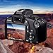 Screen Protector for Canon EOS 1200D T5 Kiss X70 X80, AFUNTA 2 Pack Camera Anti-scratch Tempered Glass DSLR Camera