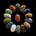 14pcs Beautiful mixed stone Oval CAB CABOCHON 30x20mm