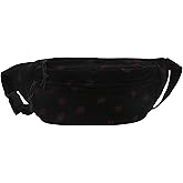 eYLun Women Crossbody Bag Fanny Pack Casual Fashion Waist Bag Chest Bag Adjustable Waist Pack for Travel Walking Running Hiking Cycling Black