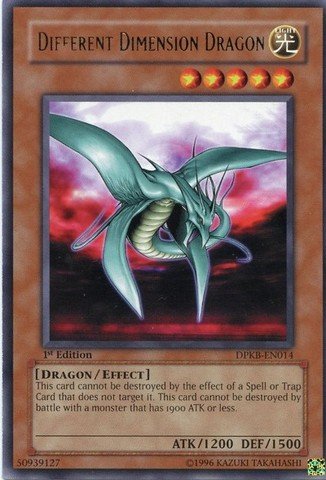 Yu-Gi-Oh! - Different Dimension Dragon (DPKB-EN014) - Duelist Pack: Kaiba - 1st Edition - Rare
