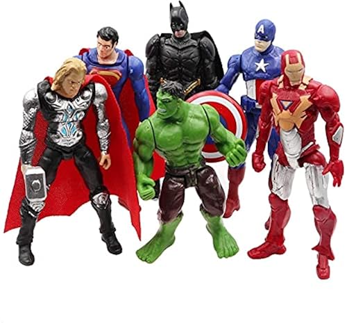 Ultimate Super Bros 6-Piece Action Figure Set - Perfect Gift for Kids & Collectors main image 1