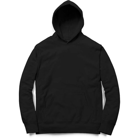 plain black hoodie amazon