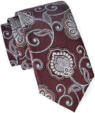 Tie for men (made of 100% genuine silk) Slim fit men's tie (2.5 inch)