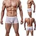 Gudan Men's Silky Boxer Briefs Short Leg Underwear Pack