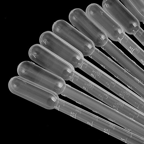 Potato001 50Pcs Airbrush 3ml Disposable Plastic Eye Dropper Transfer Graduated Pipettes - Thumbnail 3