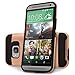 HTC One M9 Case, 2-Piece Style Hybrid Shockproof Hard Case Cover + Circle(TM) Stylus Touch Screen Pen and Screen Protector
