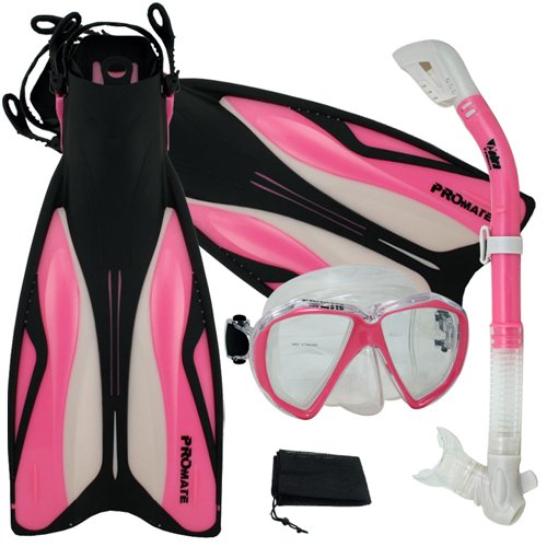 Promate Deluxe Snorkeling Gear Scuba Diving Fins
