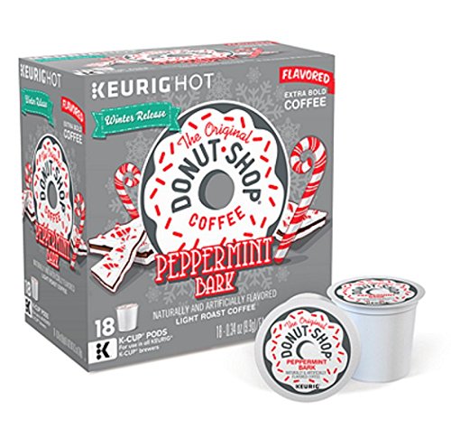 The Original Donut Shop Peppermint Bark Flavored Coffee 18 K