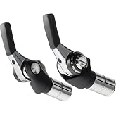 SHIMANO Shift Lever SL-BS79, Dura-Ace, 2x10-spd, Silvr | Dura-Ace SL-BS79 10-Speed Bar End Shifters for Road Bikes