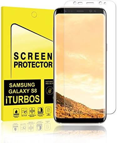 [2 PACK] PET Soft Flexible TPU film, Samsung Galaxy S8 Plus Screen Protector (Case Friendly), with Lifetime Replacement Warranty