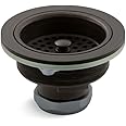 Kohler K-8799-2MB Duostrainer panier passoire et évier drain laiton