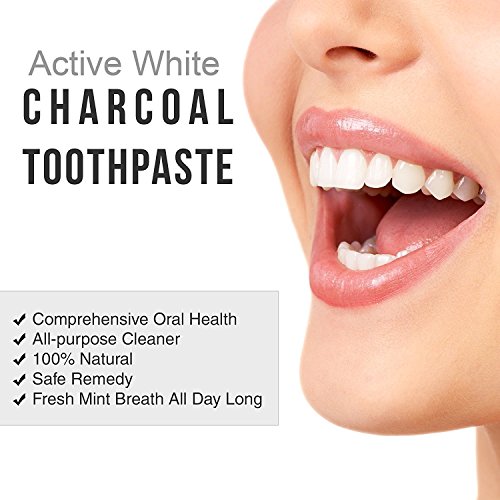 Activated-Charcoal-Teeth-Whitening-Toothpaste-DESTROYS-BAD-BREATH-Best-Natural-Black-Tooth-Paste-Kit-MINT-FLAVOR-Herbal-Decay-Treatment-REMOVES-COFFEE-STAINS-105g-37-Oz