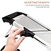 Sterline Adjustable Stainless Steel Mandoline Slicer with Hand Guard Food Holder, Vegetable Slicer, French Fry Cutter, Julienne Blade, BPA Free, Dishwasher Safe