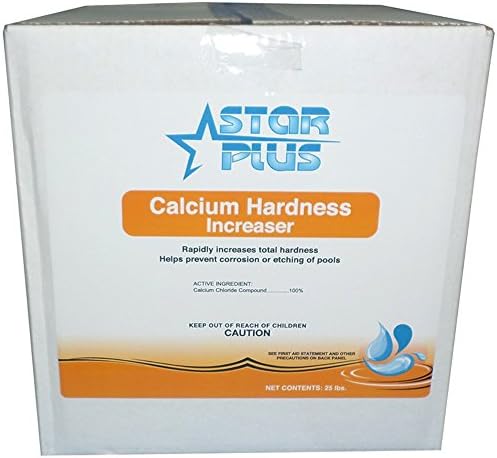Star Plus Calcium Chloride Hardness Increaser for Swimming Pool, 25 Pounds