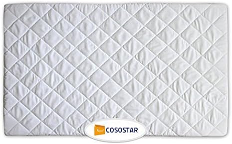 Best Crib Mattress Cover - Fits ALL Baby Portable Cribs, Mini &amp; Foldable Mattresses - Waterproof, Dryer Safe &amp; Hypoallergenic - Comfy &amp; Soft Fitted Crib Protector