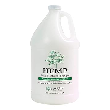 Amazon Com Ginger Lily Farms Botanicals Hemp Herbal Moisturizing Shampoo Orange Floral 128 Fl Oz Beauty