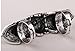 Angel Jewelry Women's Crystal Double Full Finger Armor Knuckle Ring Adjustable
