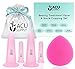 Face and Eye Cupping Massage Kit With Guidance by Therapist | Anti-Aging Face Lift Sessions That Works for Fine Lines, Wrinkles, Improves Collagen and Lymphatic Drainage by ACU Supply (Clear Pink)