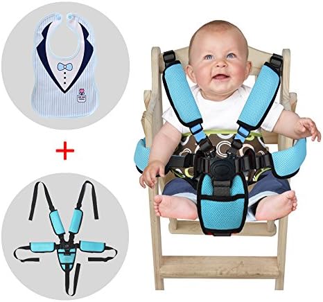 MPAYIXUNGS 2 kit Portable Infant Safety Seat Toddler Safety Seat with Straps Portable Baby Feeding Chair Belt Child Chair Soft Belt Outdoor Portable QE00-8