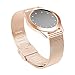 Misfit Shine 2 Band Pinhen Misfit Wearables Band Wristband Aluminum Mesh Watch Stainless Steel Milanese Bracelet Strap For Misfit Shine 2 (Shine 2 Mesh Rose)