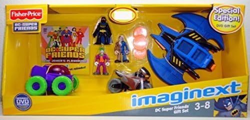 imaginext dc super friends batman & batcycle