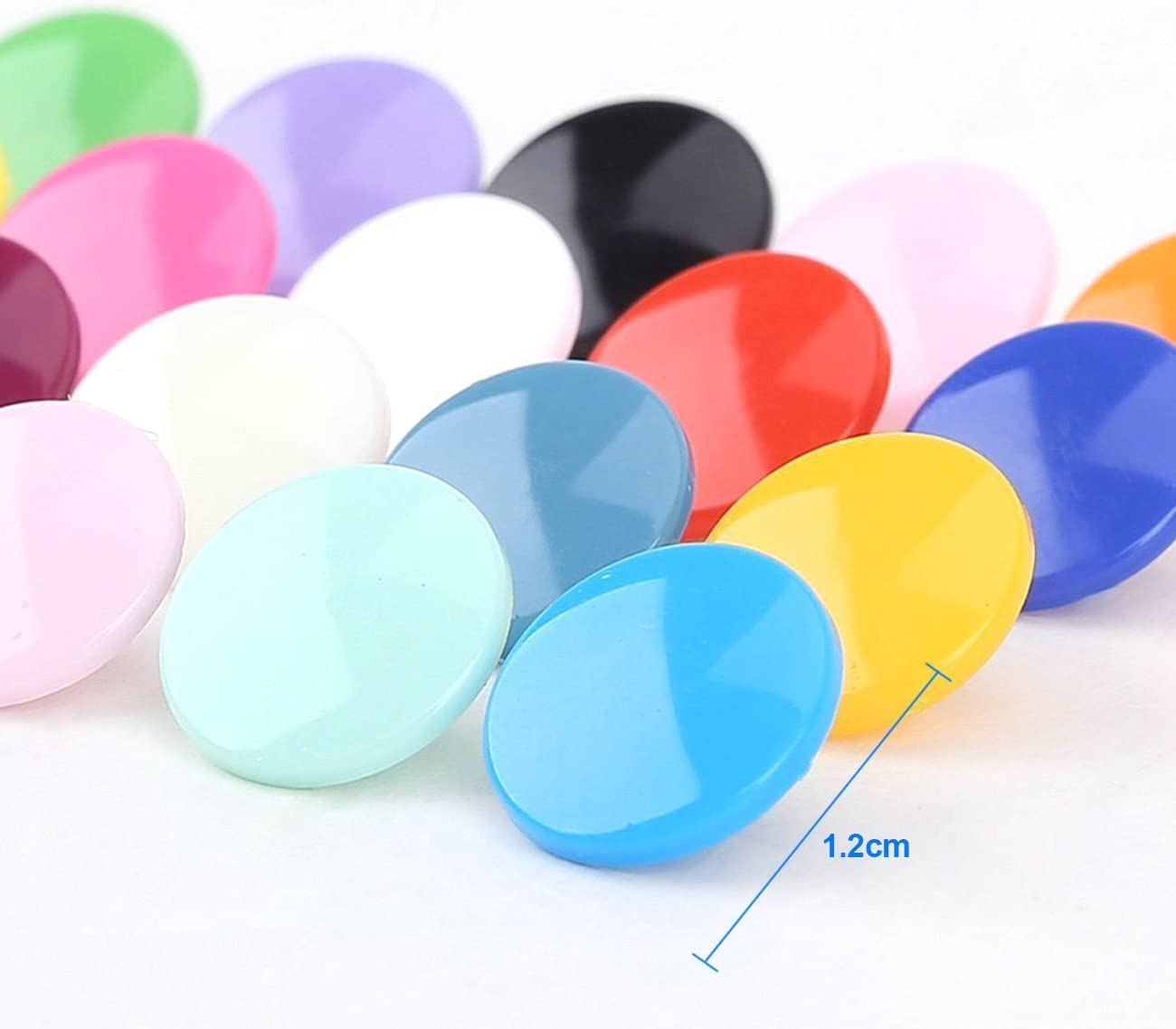 Lemonfilter Snap Button with Snap Pliers Kit, 400 Sets Snap Fastener T5 Plastic No-Sew Buttons, Starter Fasteners Poppers Press DIY Studs Kits for Sewing Clothing & Diapers Rain Coat Crafting