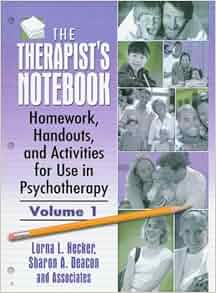 Activity group handouts homework in notebook psychotherapy therapist use 06 picture