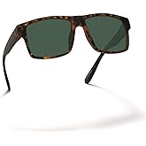 PRIVEL XXL Size Extra Large Square 157MM Polarized Sunglasses for Big Wide Heads Men TR90 Lightweight UV400 Glasses