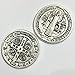 Vicien LUILEC Benedict of Nursia Pocket Token Coin Protection Protect Catholic Charm Medal Religious Gift 1 1/8