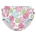 i play. by green sprouts Baby Clothing, Shoes & Jewelry Swim Diaper, White Zinnia, 6mo primary