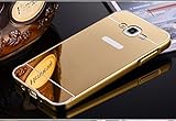 For Galaxy A5 Case,JANDM Luxury Aluminum Ultra-thin Acrylic Mirror Metal Case Cover For Samsung Galaxy A5 A5000 (Gold)