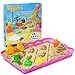 Motion Sand Mini City Molds Set Play Sand Includes 2 lbs Natural Play Sand, 1 Tray, 1 Slicing Tool, and 9 Molds for Kids 100% Non-Toxic Sand Molding Kit for Children and Adult