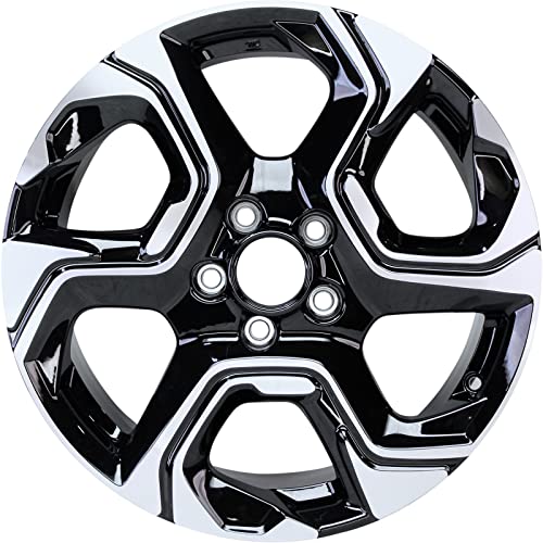 Factory Wheel Replacement New 18x7.5" 18 Inch Machined And Black
