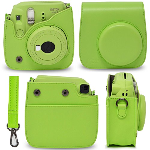 Fujifilm Instax Mini 9 Instant Camera LIME GREEN + Fuji INSTAX Film 40