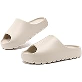 Yueerlu Cloud Slides for Women Men, Recovery Womens Pillow Slides,EVA Anti-Slip shower shoes,Thick Sole Open Toe Garden Shoes,men's sandals,mens slippers for Indoor and Outdoor Size