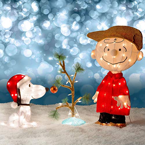 Tisyourseason Charlie Brown Snoopy The Lonely Tree Lighted Outdoor Christmas Decoration 3pc Set Pricepulse Tisyourseason Charlie Brown Snoopy The Lonely Tree Lighted Outdoor Christmas Decoration 3pc Set Pricepulse