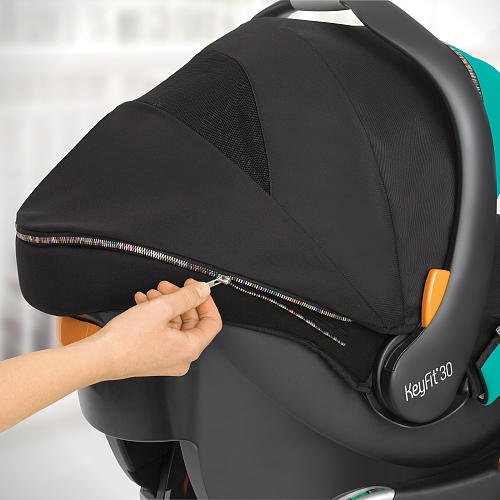 Chicco Key Fit Zip Infant Car Seat, Emerald