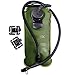 NAIJIKEMAO Militar Hydration Bladder with Clips to Hold Drinking Tube - Premium Quality LeakProof Water Storage Tank - Replacement Reservoir for Backpacks- 3 L Capacity - For Biking, Hiking, Traveling